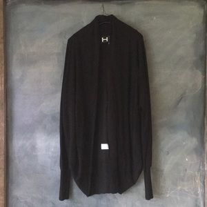 H by Bordeaux cocoon wrap sweater